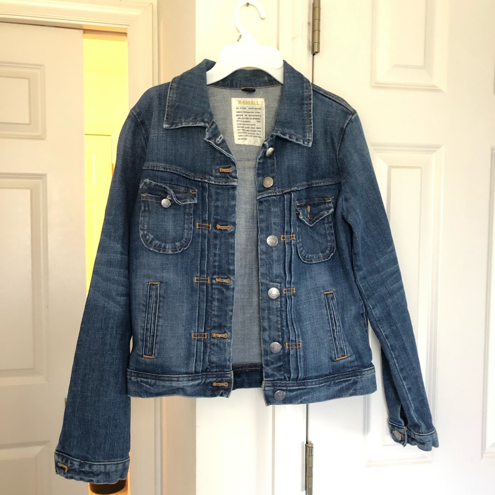 denim jacket from Jcrew